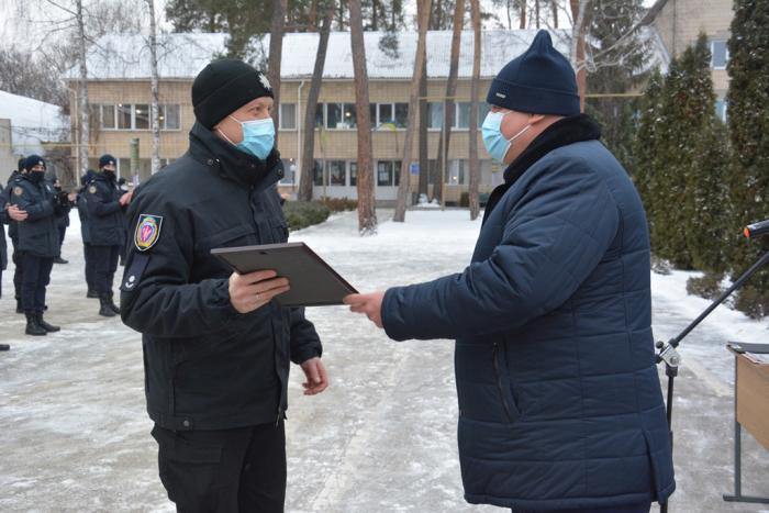 Працівників та курсантів  Сумської філії ХНУВС відзначено нагородами