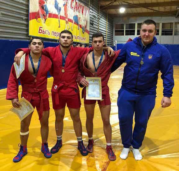 Курсанти та студенти вишу стали переможцями та призерами чемпіонату Харківської області з боротьби самбо
