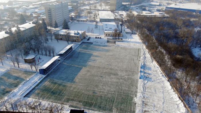 ХНУВС. Спортивна база з висоти пташиного польоту