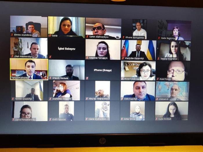 Учасники Школи наукового лідерства  ХНУВС взяли участь  в українсько-азербайджанській науковій онлайн-конференції