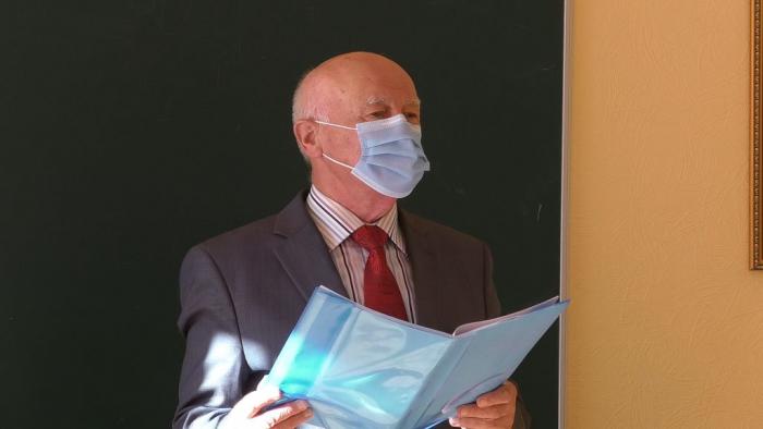 Перше семінарське заняття для ад’юнктів провів академік Олександр Бандурка