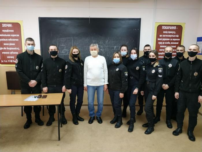 Зустріч курсантів факультету № 1 з учасниками миротворчих місій