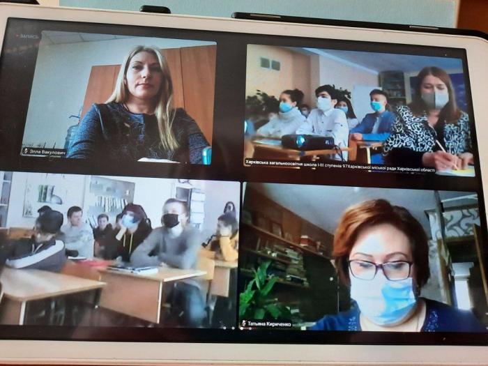 Викладачі університету  провели зі школярами відеоконференцію на тему «Права та обов’язки» 