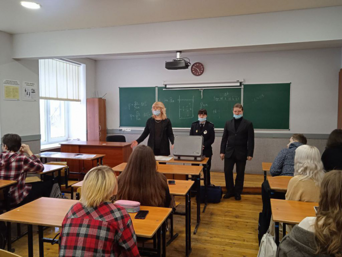 Профорієнтаційна зустріч зі старшокласниками Харківського ліцею № 89