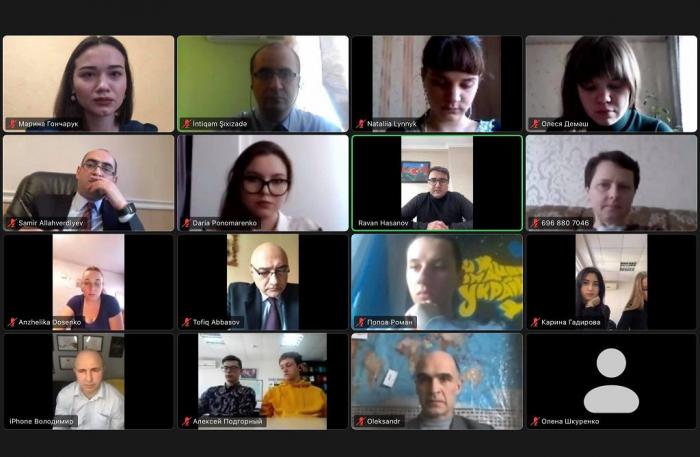 Учасники Школи наукового лідерства взяли участь в українсько-азербайджанській онлайн-конференції