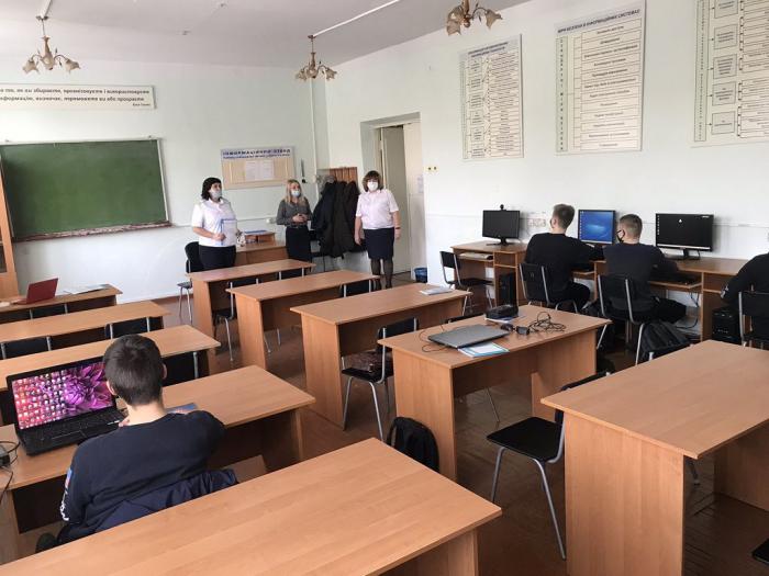 The first stage of the Informatics Olympiad took place in Kremenchuk Flight College