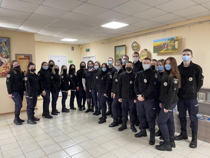 Тематичні екскурсії для курсантів з нагоди 150-річчя Лесі Українки