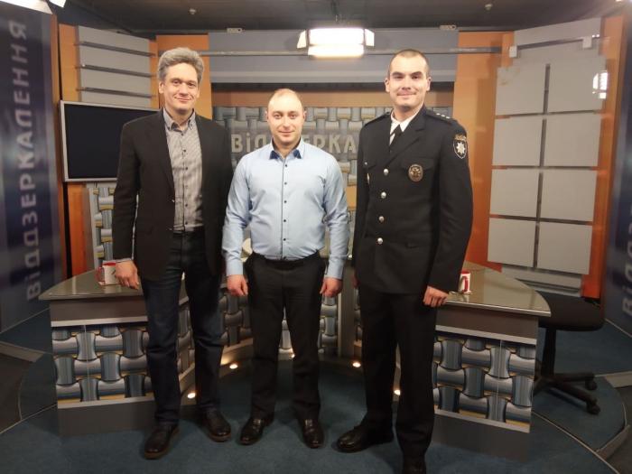 University master's student Vitalii Naida took part in the program “Viddzerkalennia”