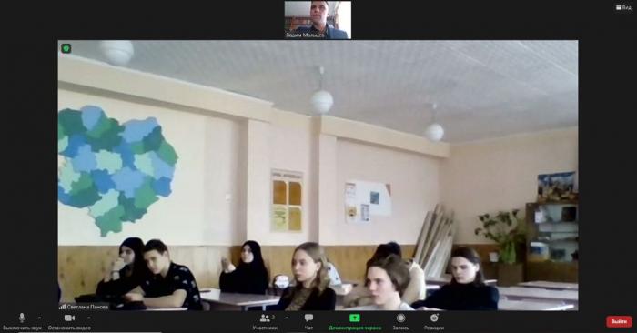 Профорієнтаційна зустріч зі старшокласниками