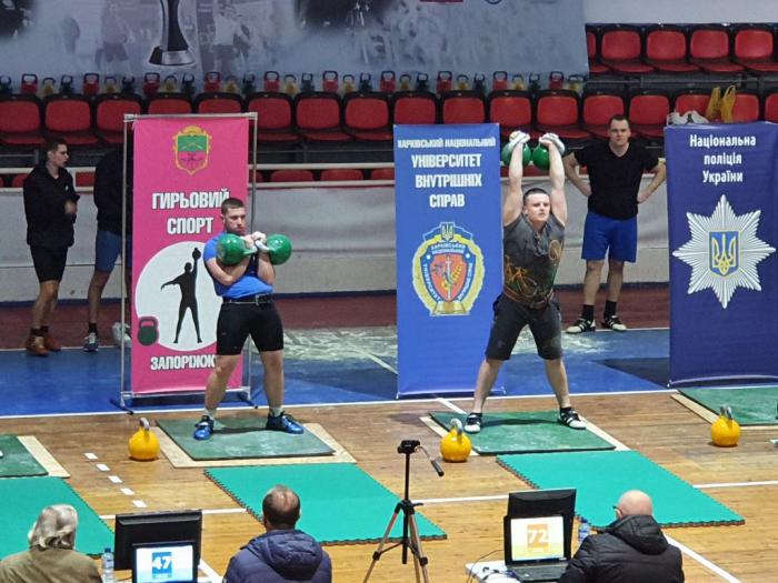 Команда ХНУВС посіла ІІ місце у Всеукраїнському турнірі з гирьового спорту