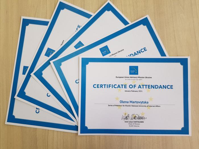 Представники ХНУВС взяли участь у зимовій серії вебінарів