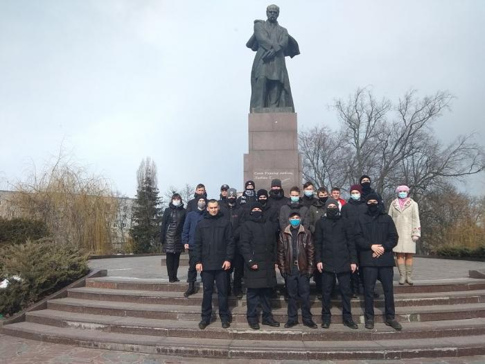 Курсанти вшанували пам'ять Кобзаря