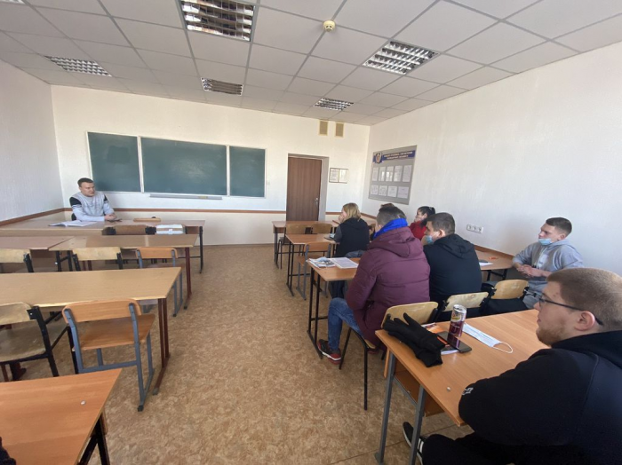 Бінарне заняття для студентів за участю журналіста