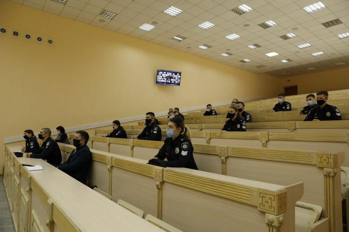 Cadets and students took part in the information event 