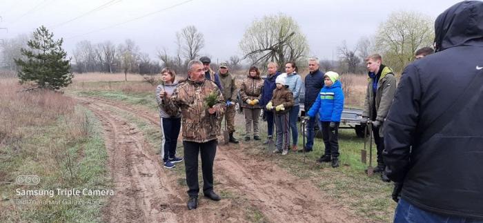 Курсанти коледжу взяли участь в акції «Створимо ліси разом!»