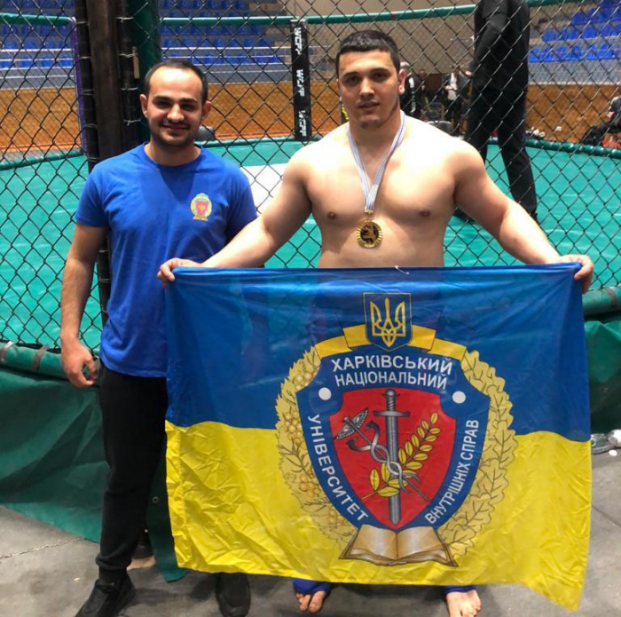 Student Sabukhi Nuruiev is the winner of the Cossack Fight European Championship