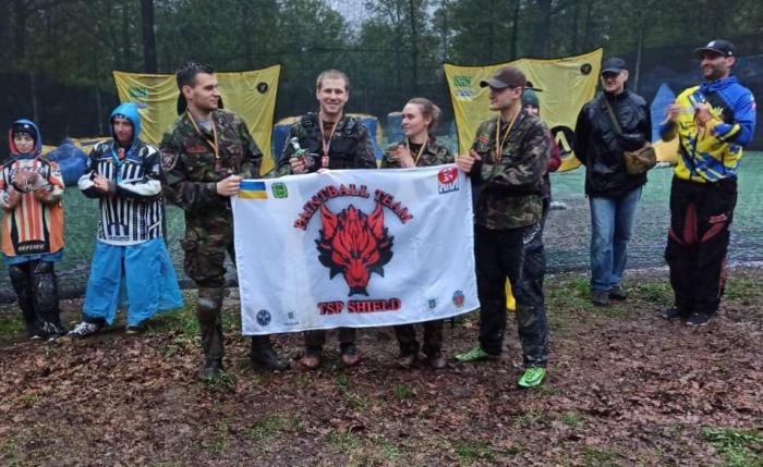 Команда ТСП «ЩИТ» стала призером змагань зі спортивного пейнтболу