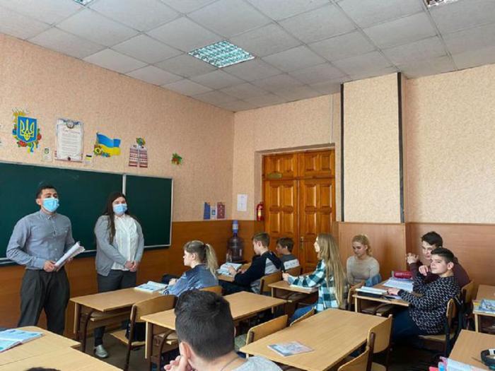 Профорієнтаційна зустріч зі школярами
