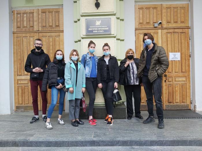 Виїзне заняття для студентів відбулося в одному із банків Харкова