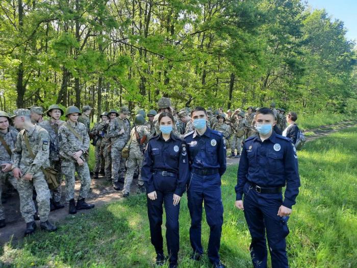 Першокурсники факультету № 1 провели профорієнтаційний захід у ліцеї «Патріот»