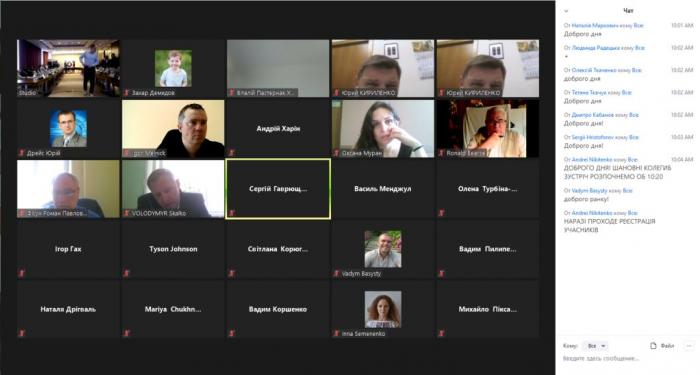 Представники університету взяли участь у засіданні Національного кластера кібербезпеки